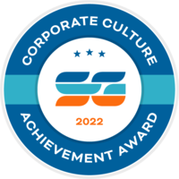 Corporate Culture Achievement Award 2022 logo.