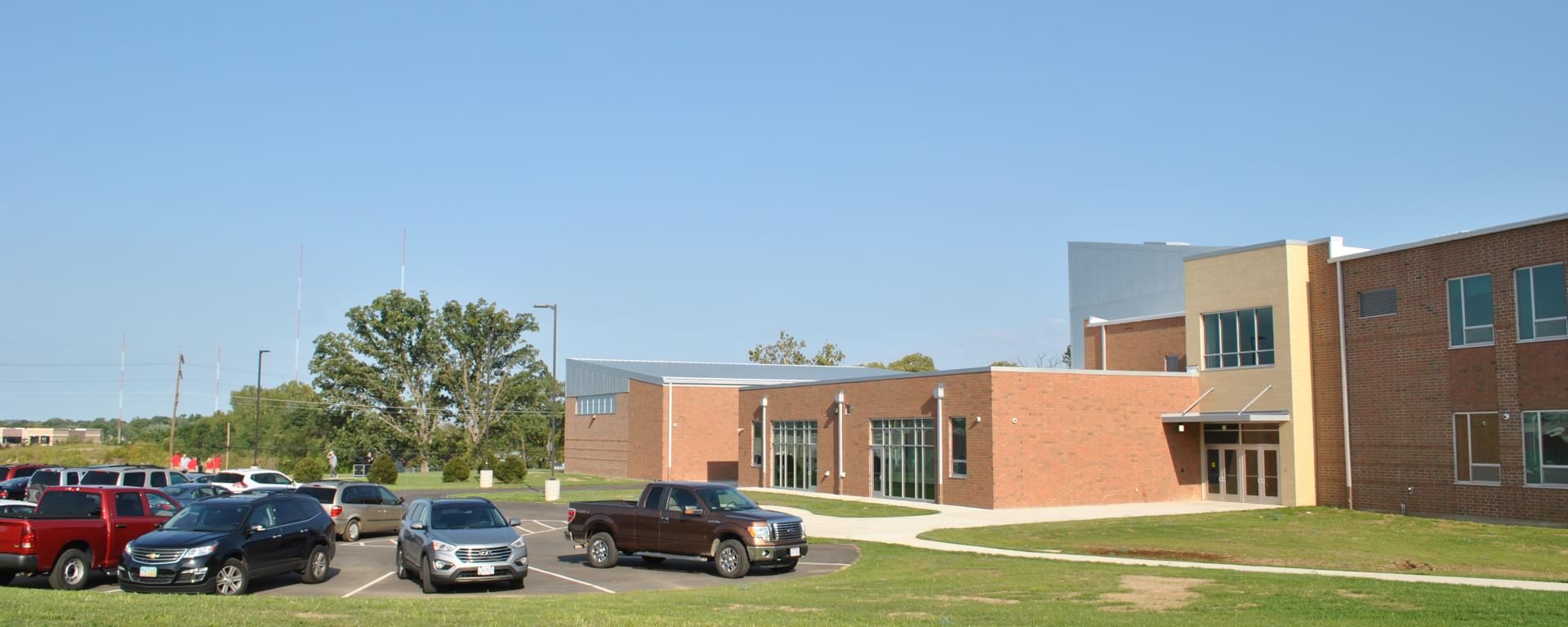 side profile of school building