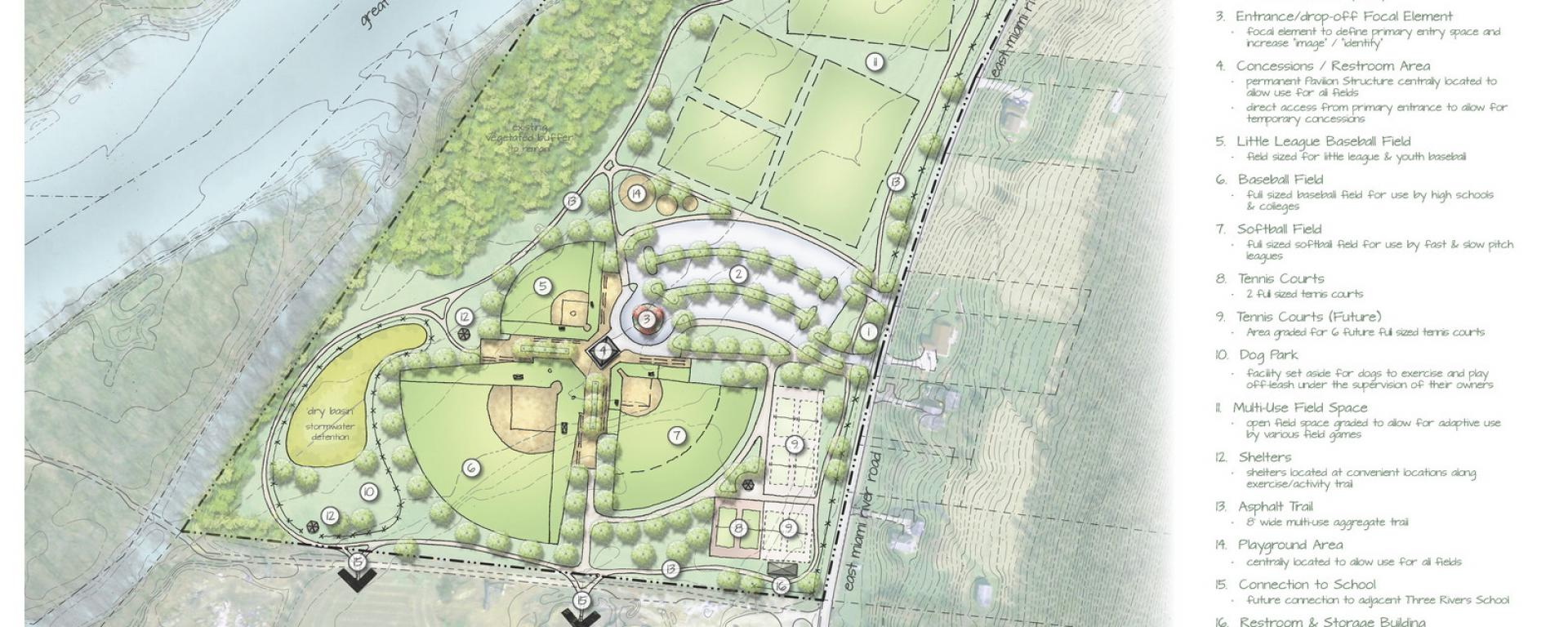 park masterplan rendering