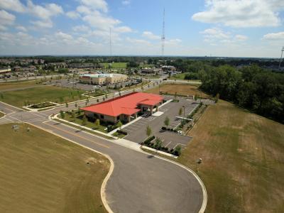 Everybody's Farm aerial image of building