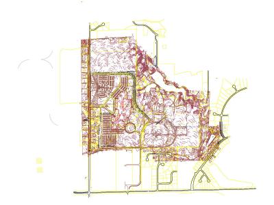 Mason High School Water Main Loop Site plan rendering