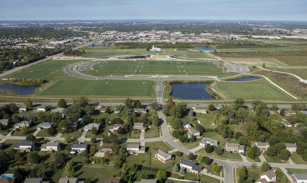 Voice of America Park phase II Bayer Becker Civil Engineers, Land